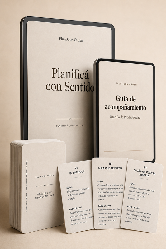 Planificá con Sentido + Oráculo de Productividad